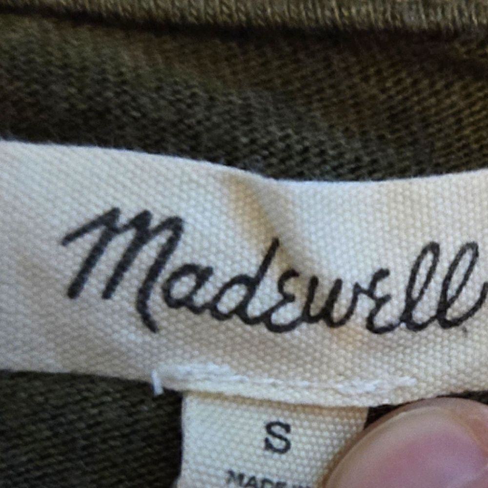 EC MADEWELL HIGHPOINT DOLMAN SLEEVES KNOT TOP SZ.S - Picture 2 of 4